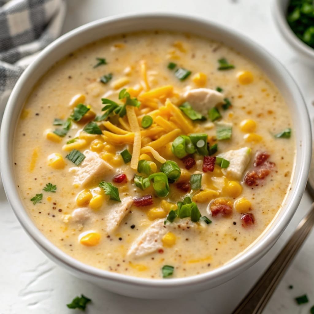 Crockpot Chicken Corn Chowder: Best Easy Slow Cooker Dinner crockpot chicken corn chowder