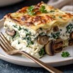 Mushroom and Spinach Lasagna