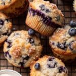 Bakery Style Blueberry Muffins