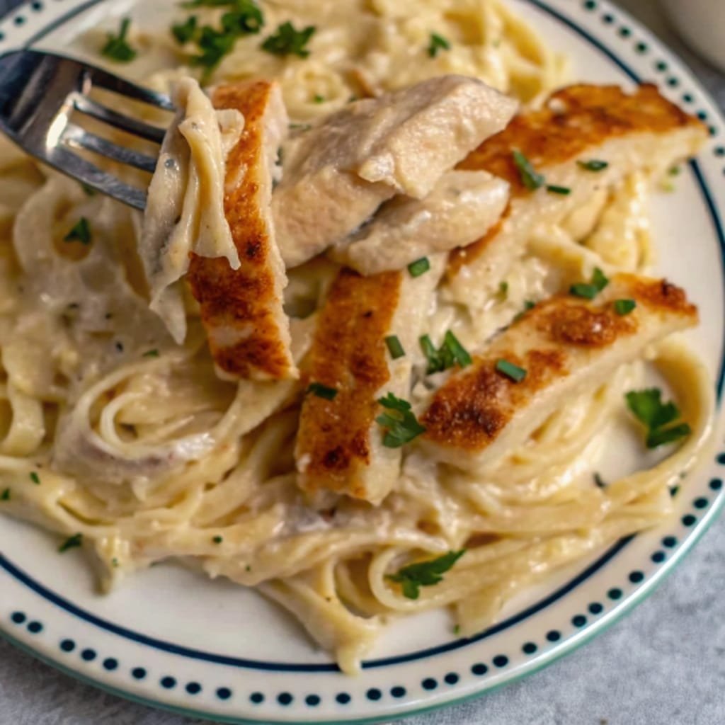 Chicken Fettuccine Alfredo