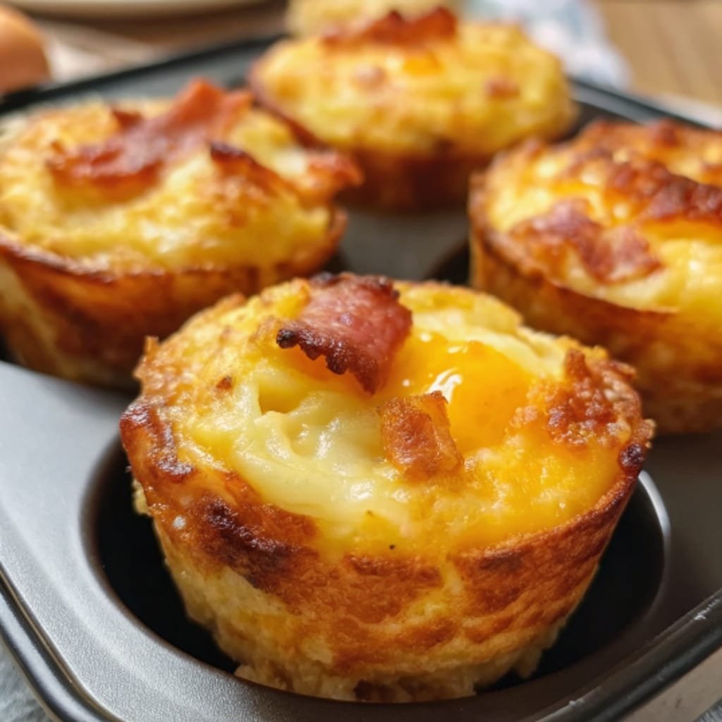 Bacon & Egg Breakfast Muffins
