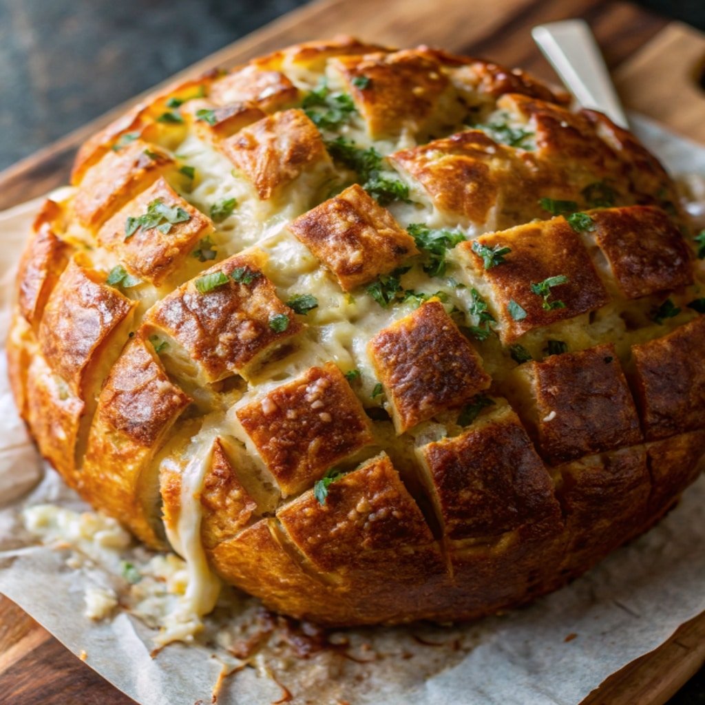 Cheesy Garlic Pull-apart Bread