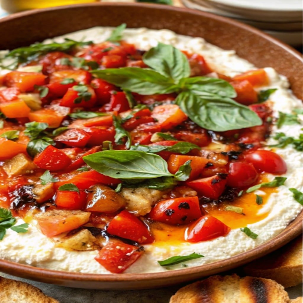 Festive Christmas Appetizers: Crowd-Pleasing Bites for Holiday Entertaining easy bruschetta dip pillar