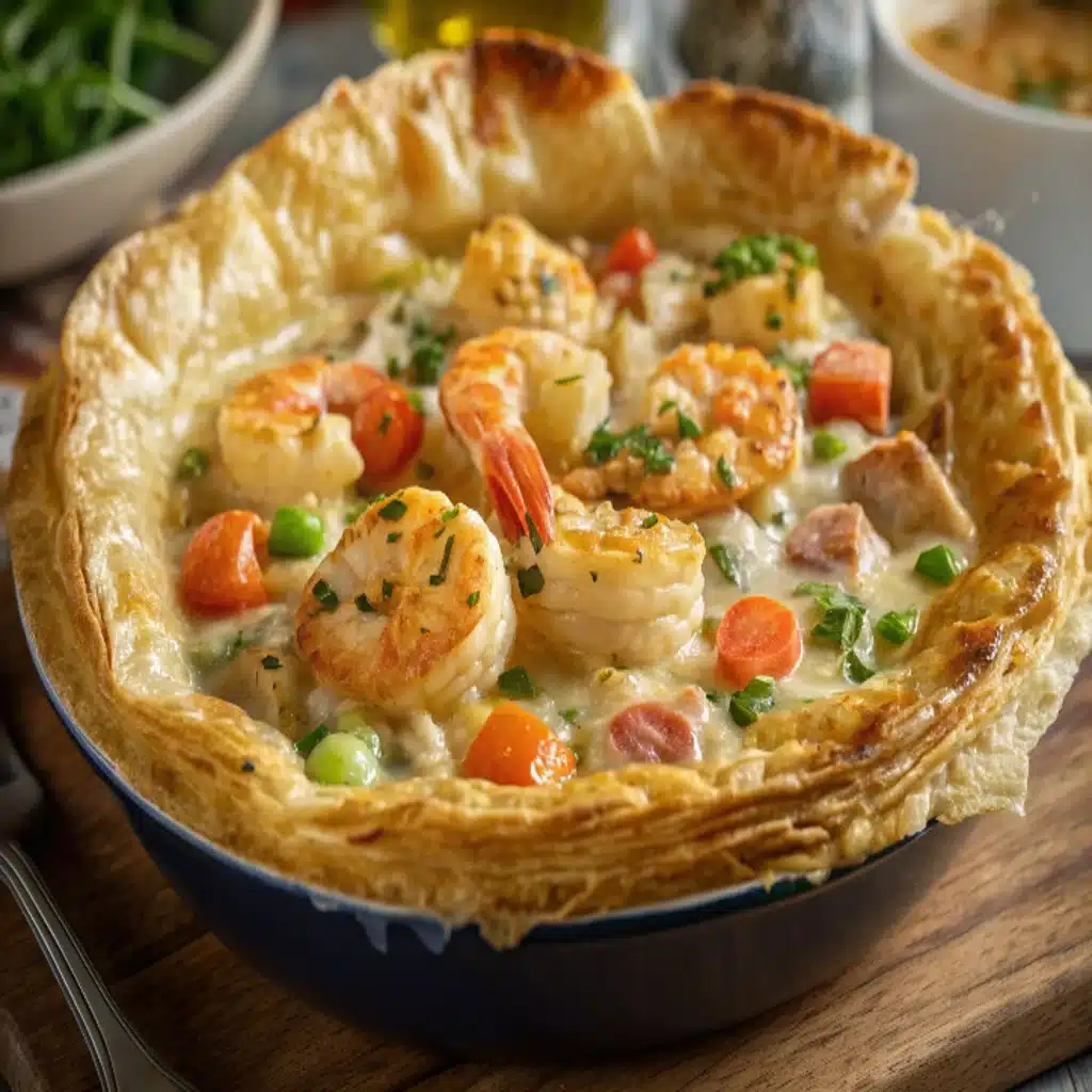Golden Seafood Pot Pie Golden Seafood Pot Pie Golden Seafood Pot Pie