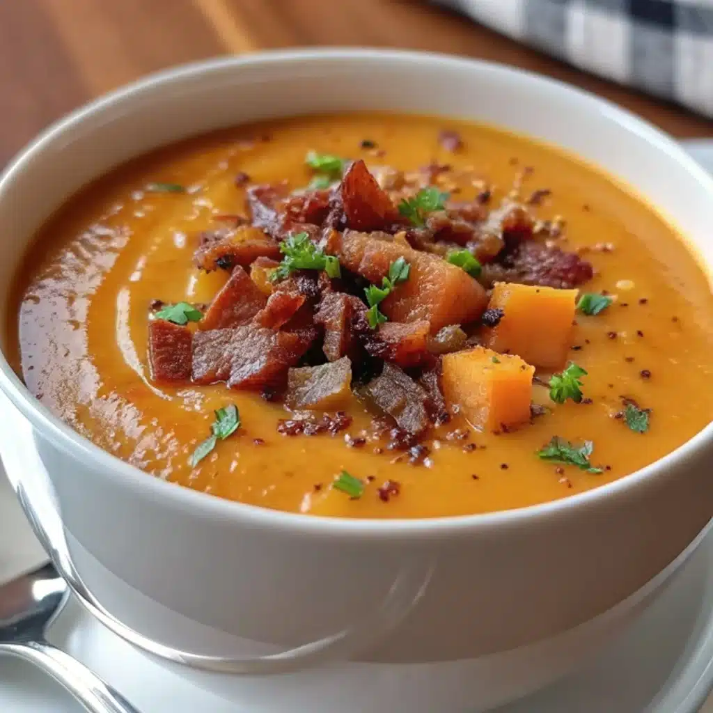Maple Bacon Sweet Potato Soup Maple Bacon Sweet Potato Soup Maple Bacon Sweet Potato Soup
