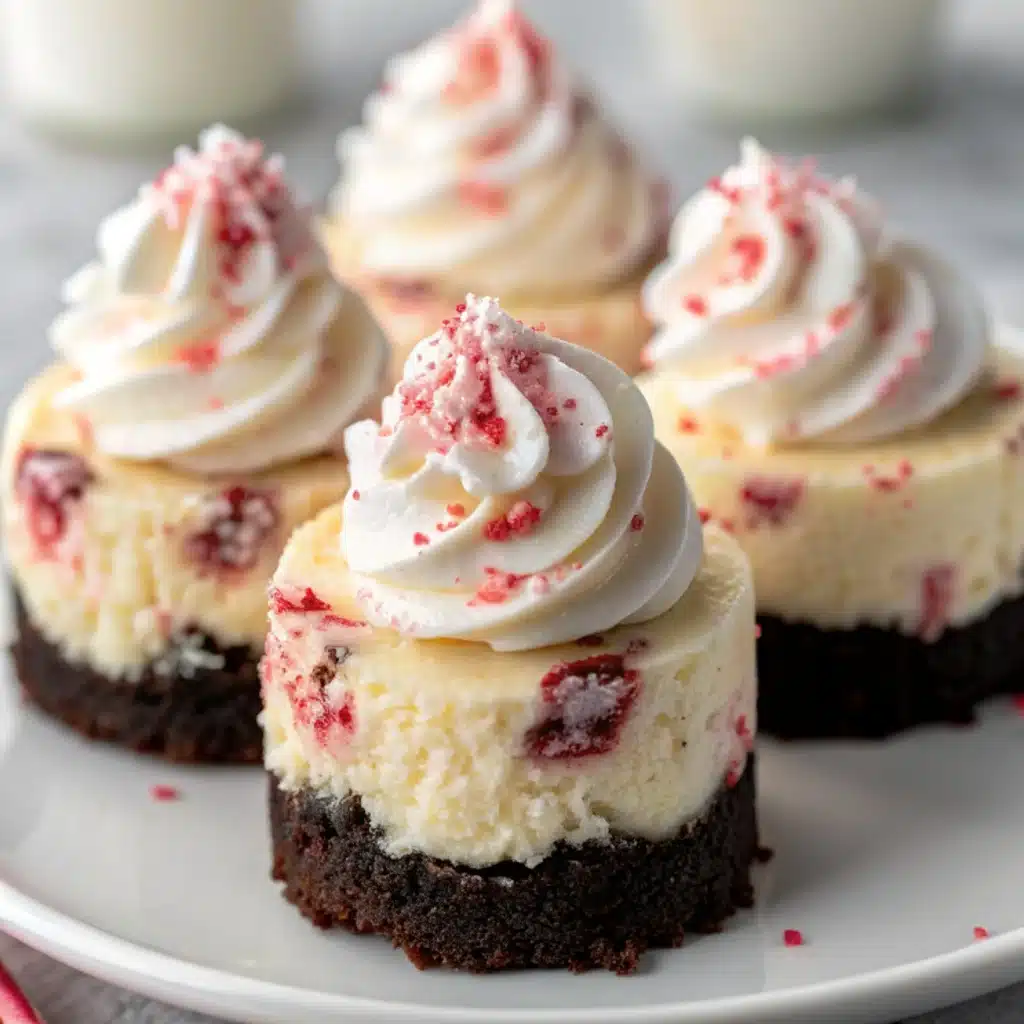Peppermint Cheesecake Bites with Oreo Crust Peppermint Cheesecake Bites with Oreo Crust Peppermint Cheesecake Bites with Oreo Crust