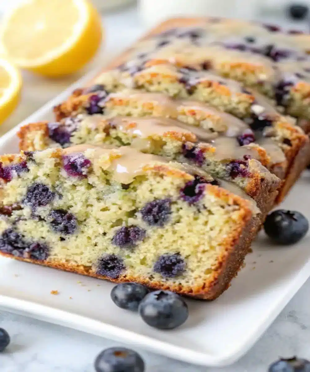 Moist Blueberry Zucchini Bread With Lemon Glaze Moist Blueberry Zucchini Bread With Lemon Glaze Moist Blueberry Zucchini Bread With Lemon Glaze