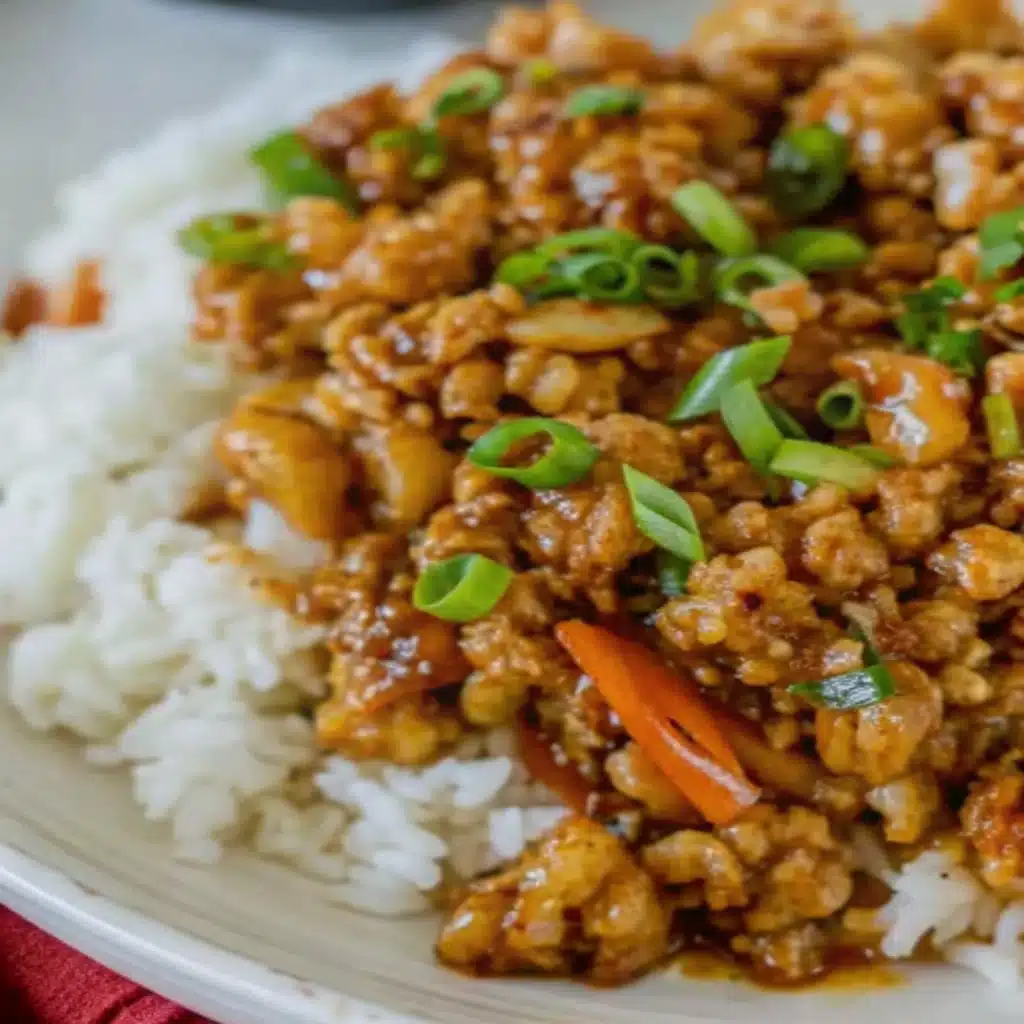 Ground Orange Chicken Ground Orange Chicken Ground Orange Chicken