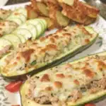 Tuna Melt Zucchini Boats Tuna Melt Zucchini Boats Tuna Melt Zucchini Boats