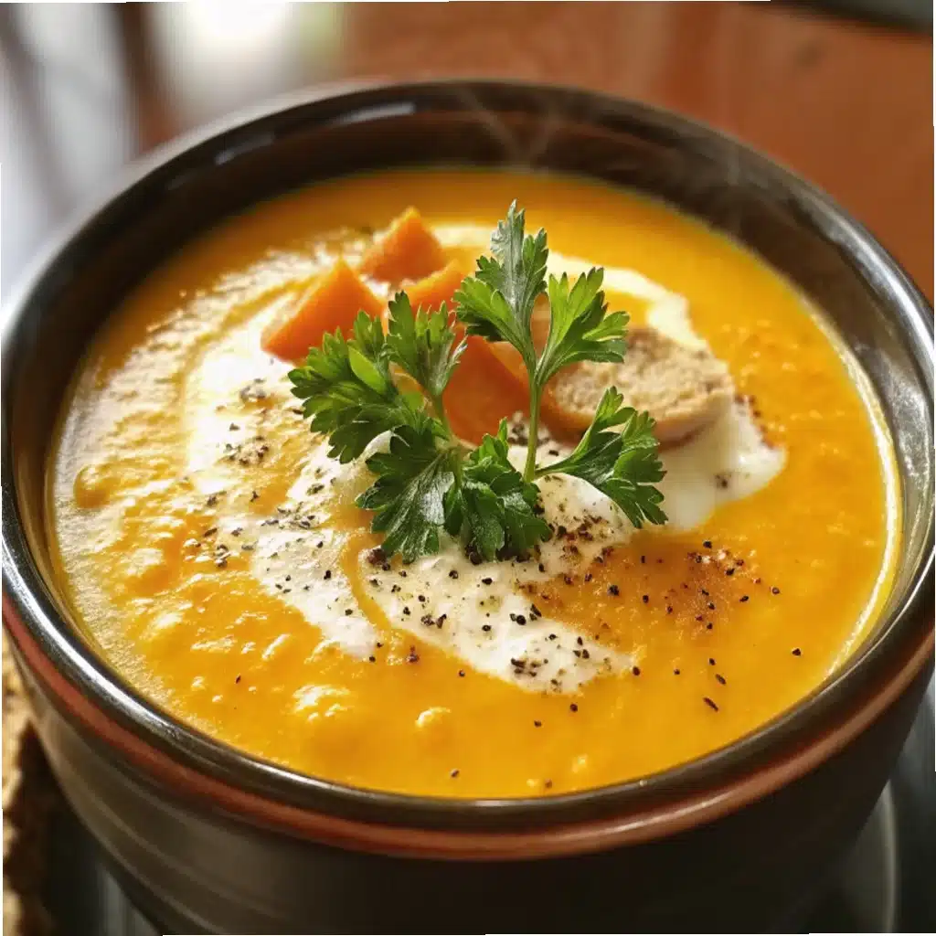 Creamy Carrot Ginger Soup Creamy Carrot Ginger Soup Creamy Carrot Ginger Soup