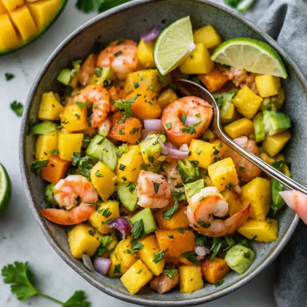 Prawn Mango Avocado Salad