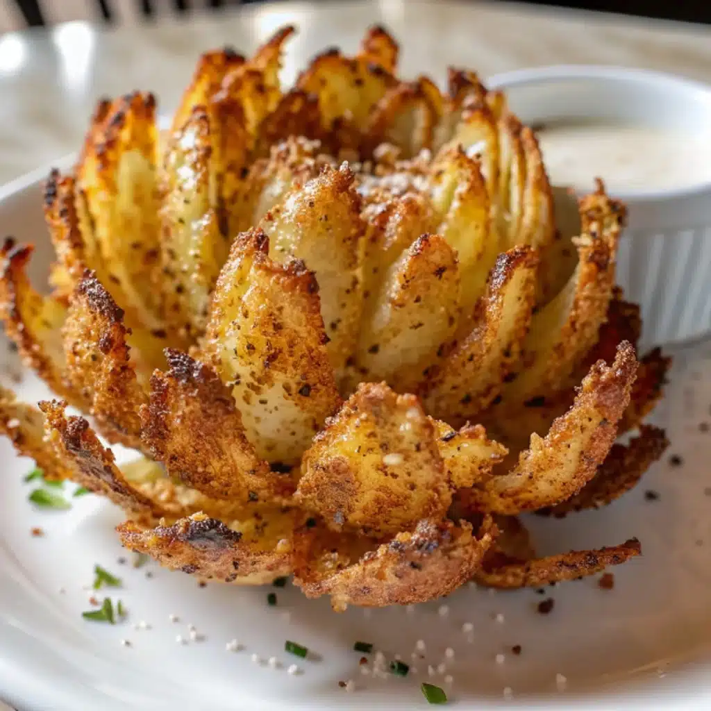Crispy Air Fryer Blooming Onion Crispy Air Fryer Blooming Onion Crispy Air Fryer Blooming Onion