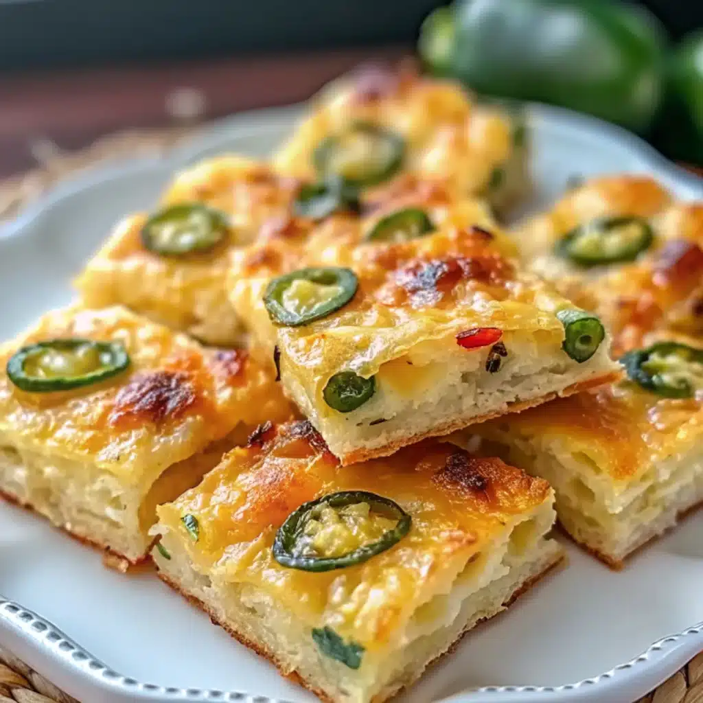 Easy Jalapeño Cheese Squares