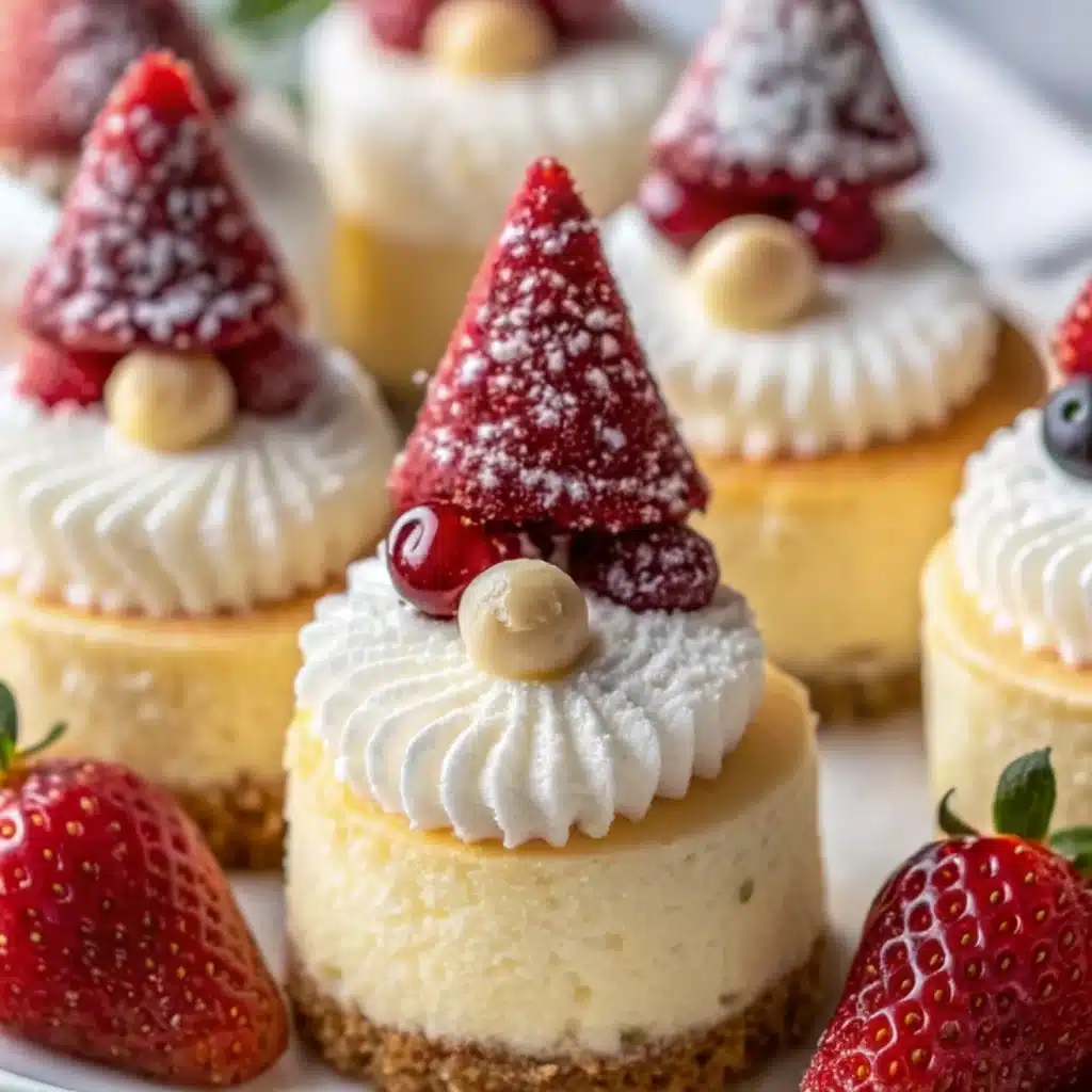 Gnome Mini Cheesecakes Gnome Mini Cheesecakes Gnome Mini Cheesecakes