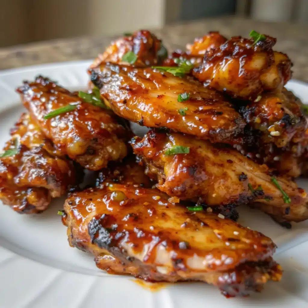 Sticky Teriyaki Baked Wings