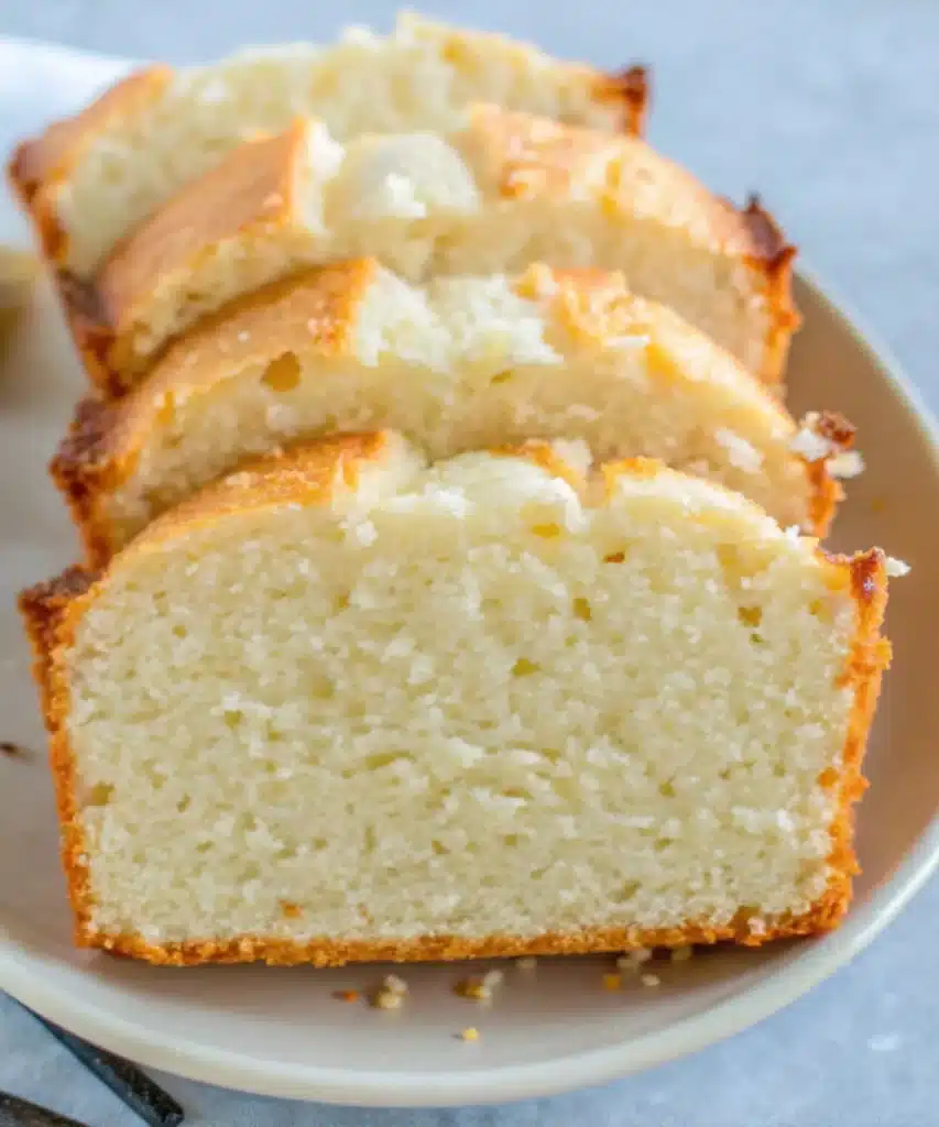 Moist Vanilla Pound Cake