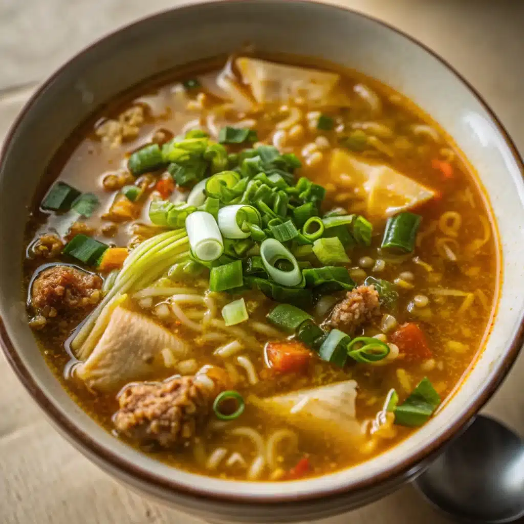 Hearty One-Pot Egg Roll Soup