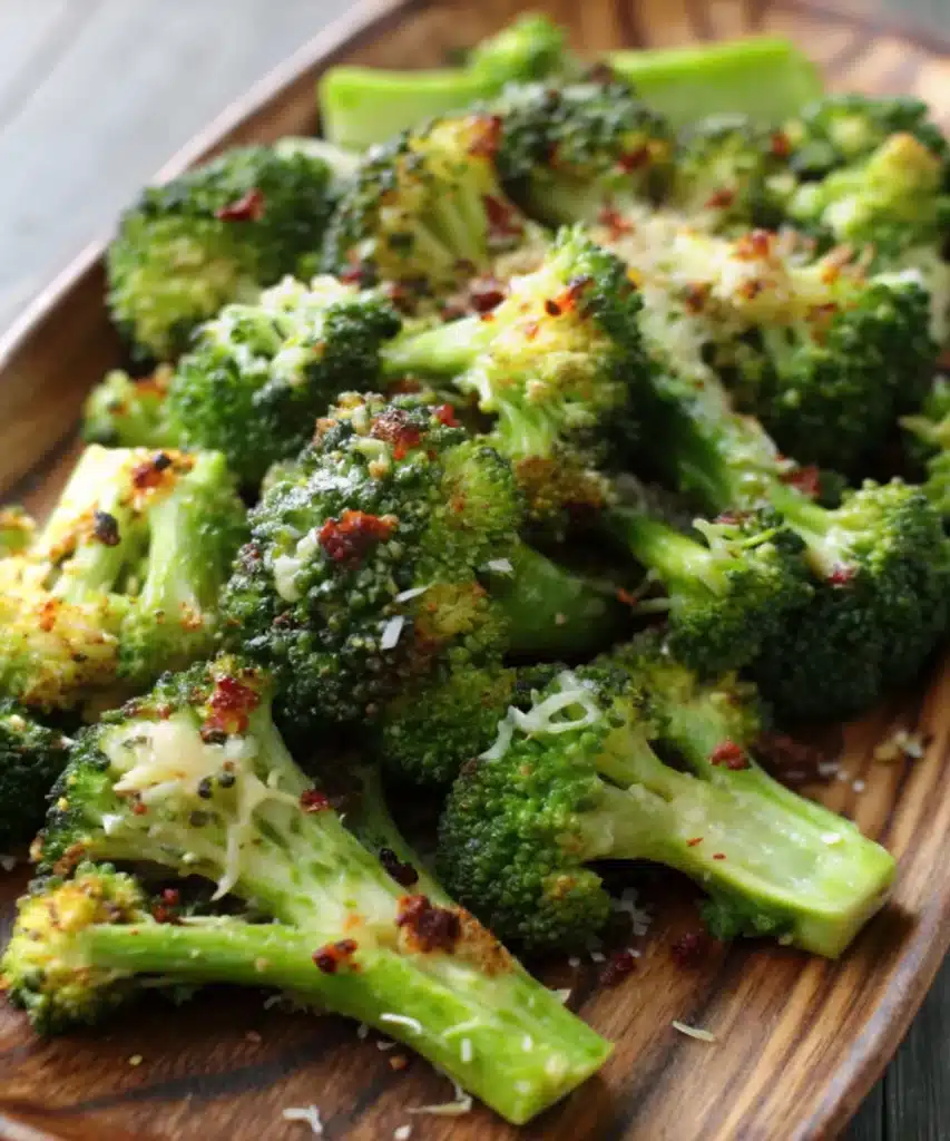Garlic Parmesan Roasted Broccoli Garlic Parmesan Roasted Broccoli Garlic Parmesan Roasted Broccoli