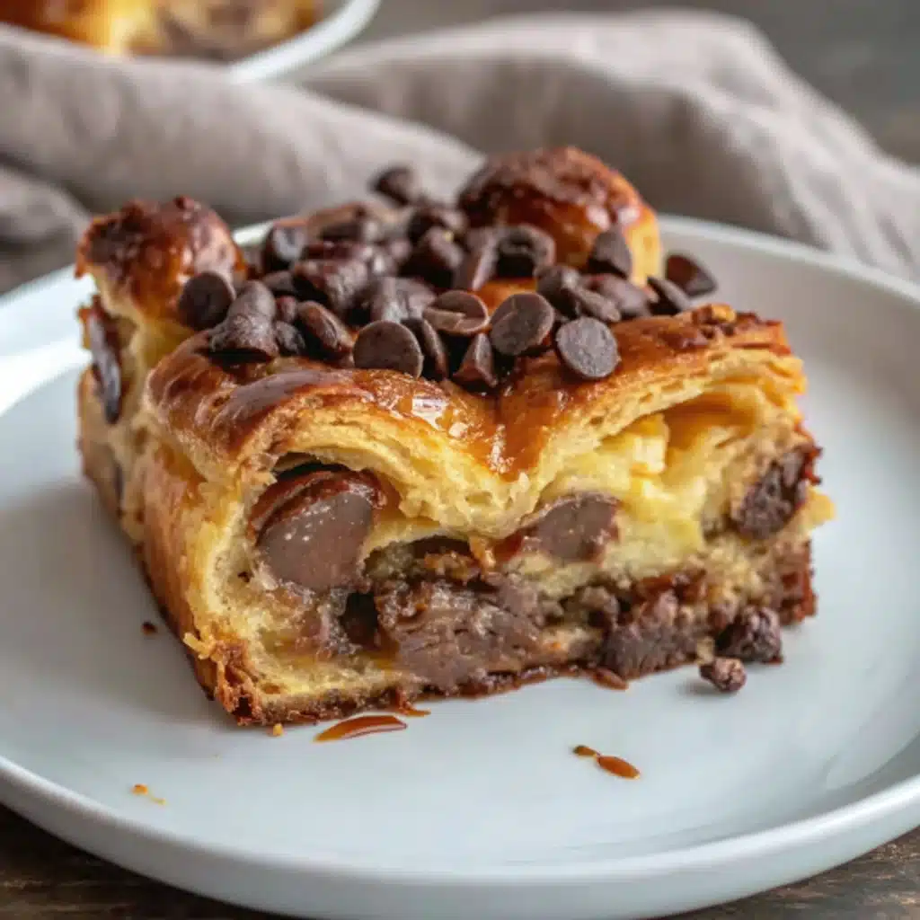 Chocolate Croissant Breakfast Bake Chocolate Croissant Breakfast Bake Chocolate Croissant Breakfast Bake