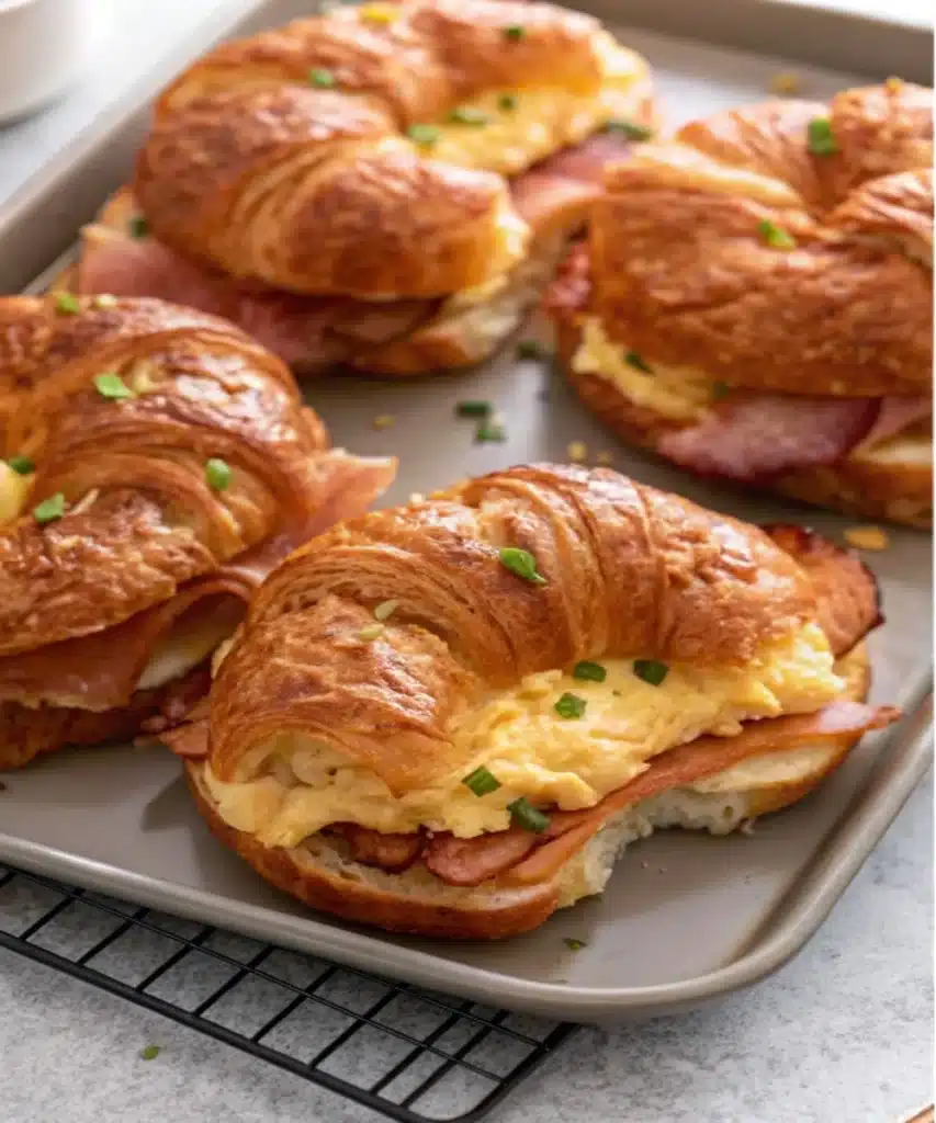 Croissant Breakfast Sandwiches