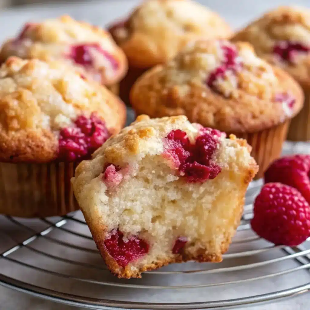 Buttermilk Raspberry Muffins