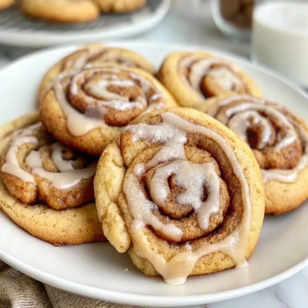 easy cinnamon roll cookies