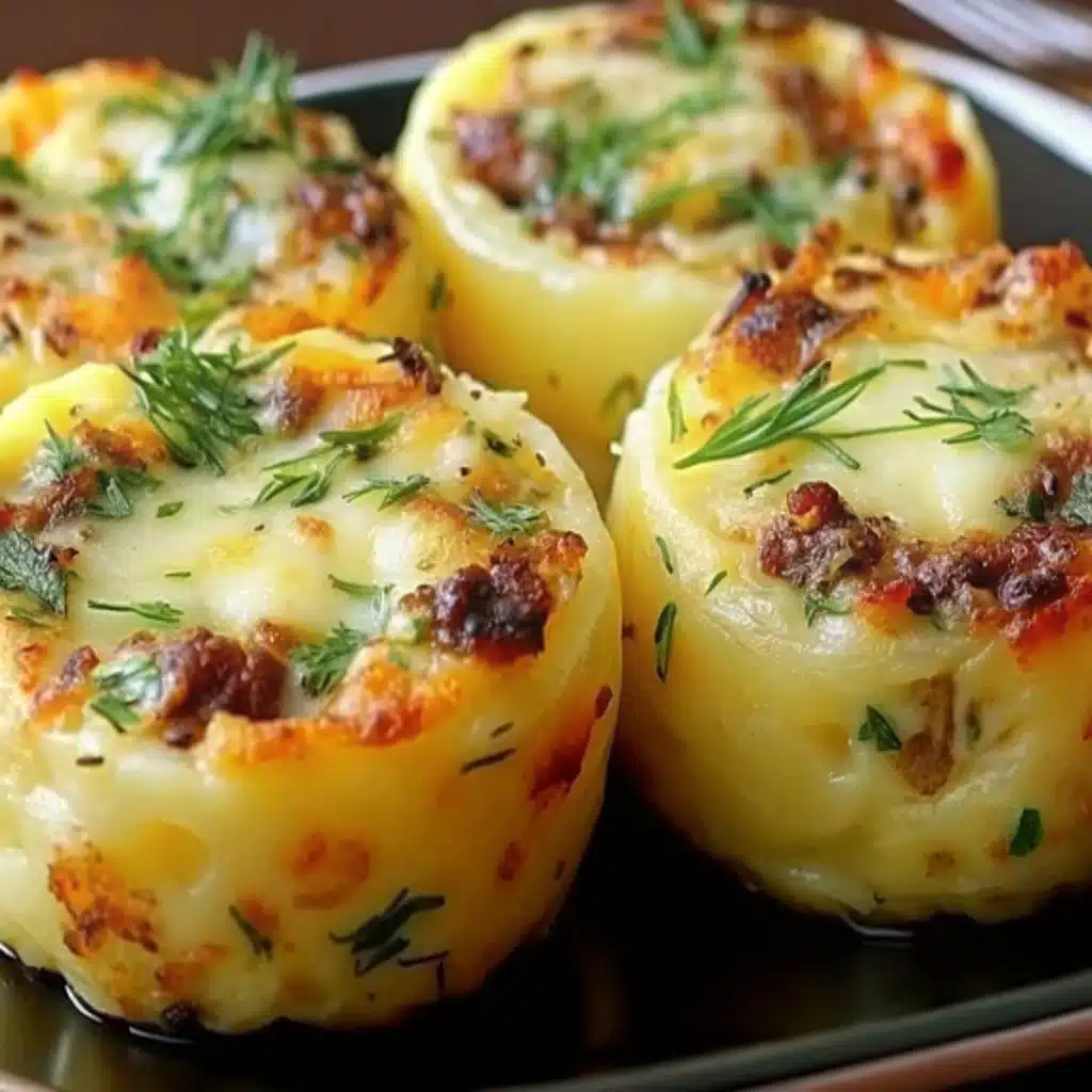 Stuffed Mashed Potato Nests Stuffed Mashed Potato Nests Stuffed Mashed Potato Nests