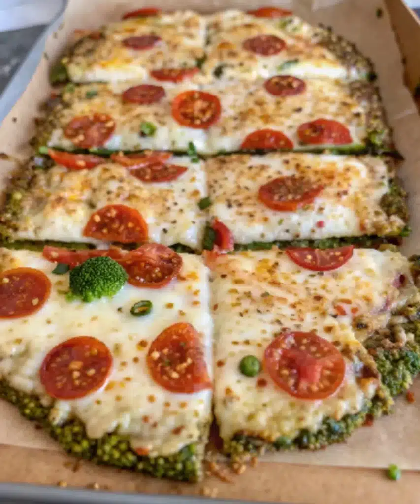 Broccoli Crust Pizza