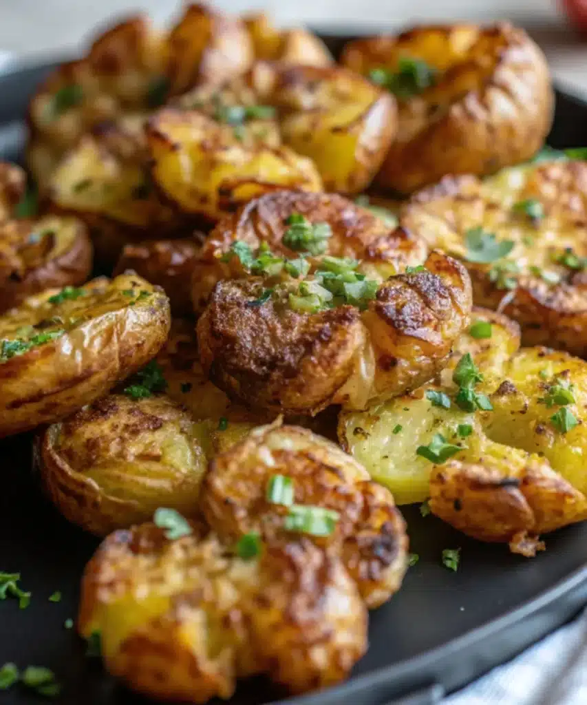Crispy Smashed Potatoes Crispy Smashed Potatoes Crispy Smashed Potatoes