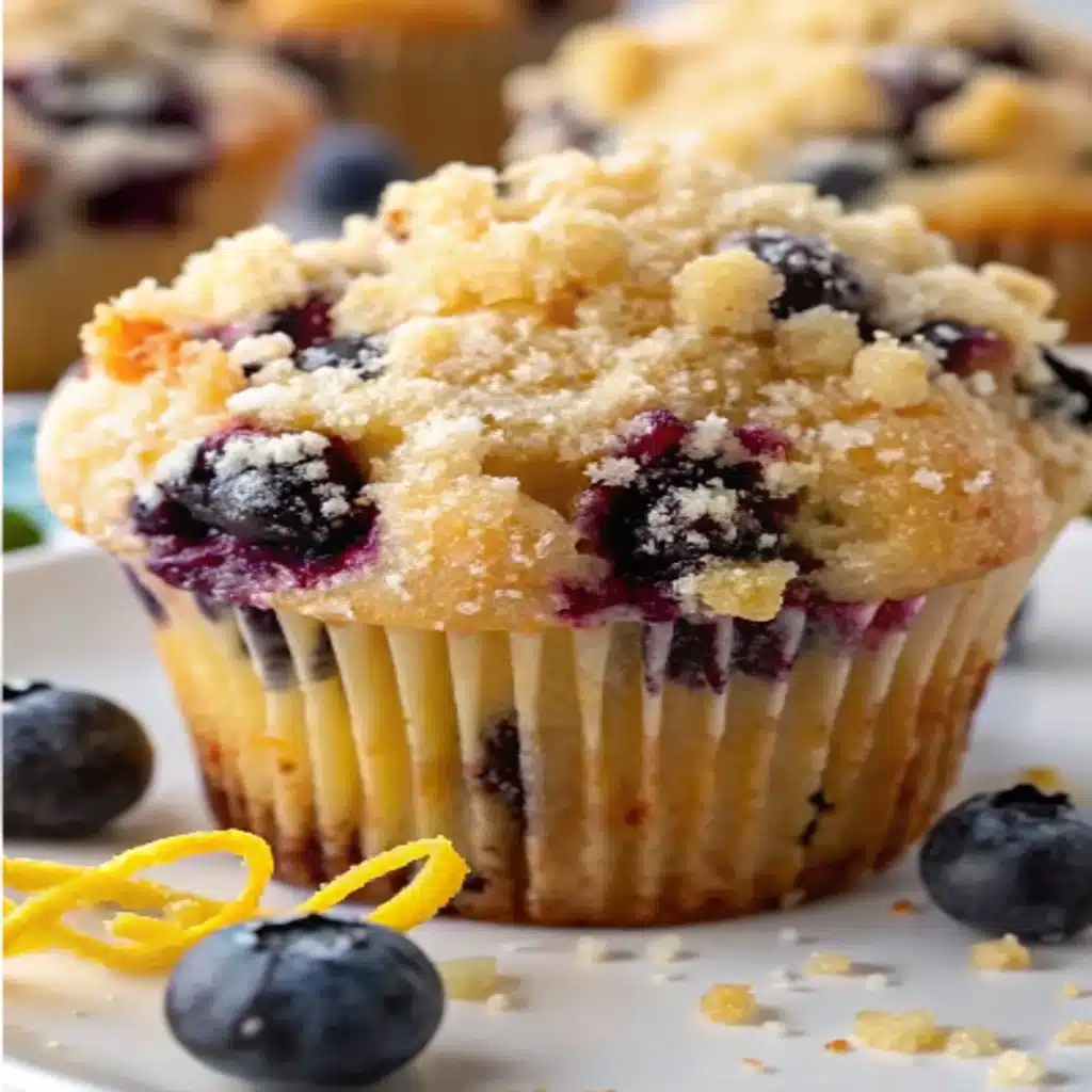 Lemon Blueberry Muffins