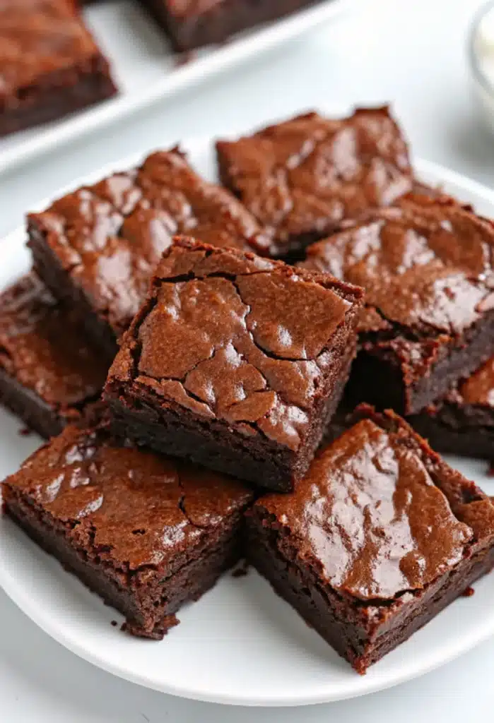 Low Calorie Greek Yogurt Brownies