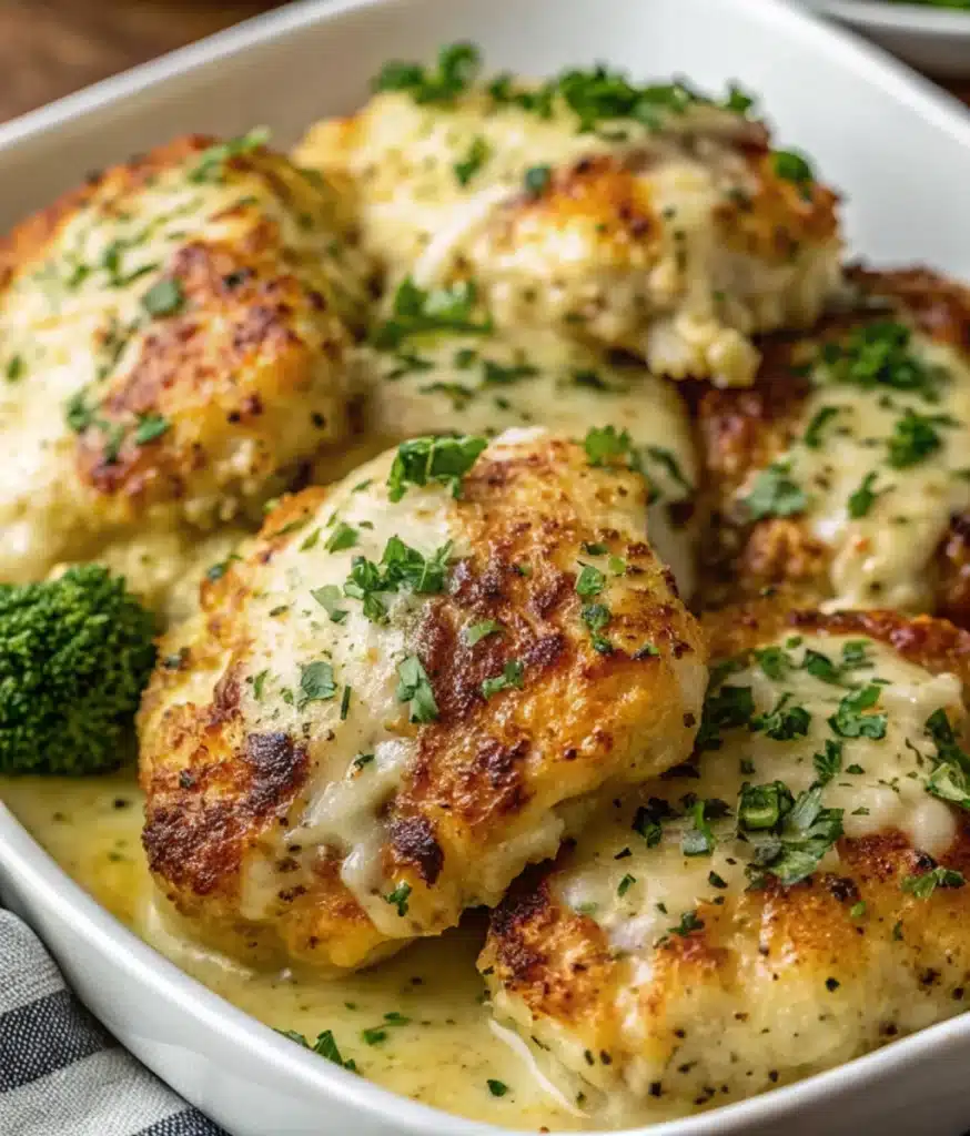 Keto Garlic Parmesan Chicken