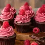 Chocolate Raspberry Cupcakes