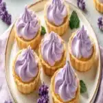 Mini Lemon Tarts with Lilac Meringue Mini Lemon Tarts with Lilac Meringue Mini Lemon Tarts with Lilac Meringue