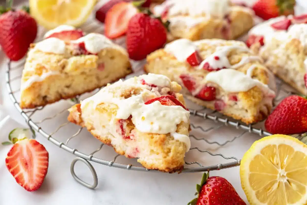 Strawberries and Cream Scones Strawberries and Cream Scones Strawberries and Cream Scones