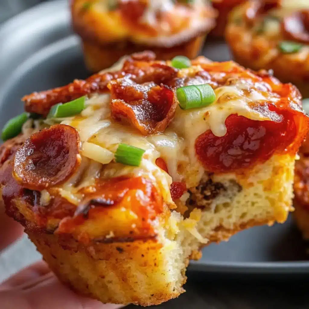Deep Dish Pizza Cupcakes