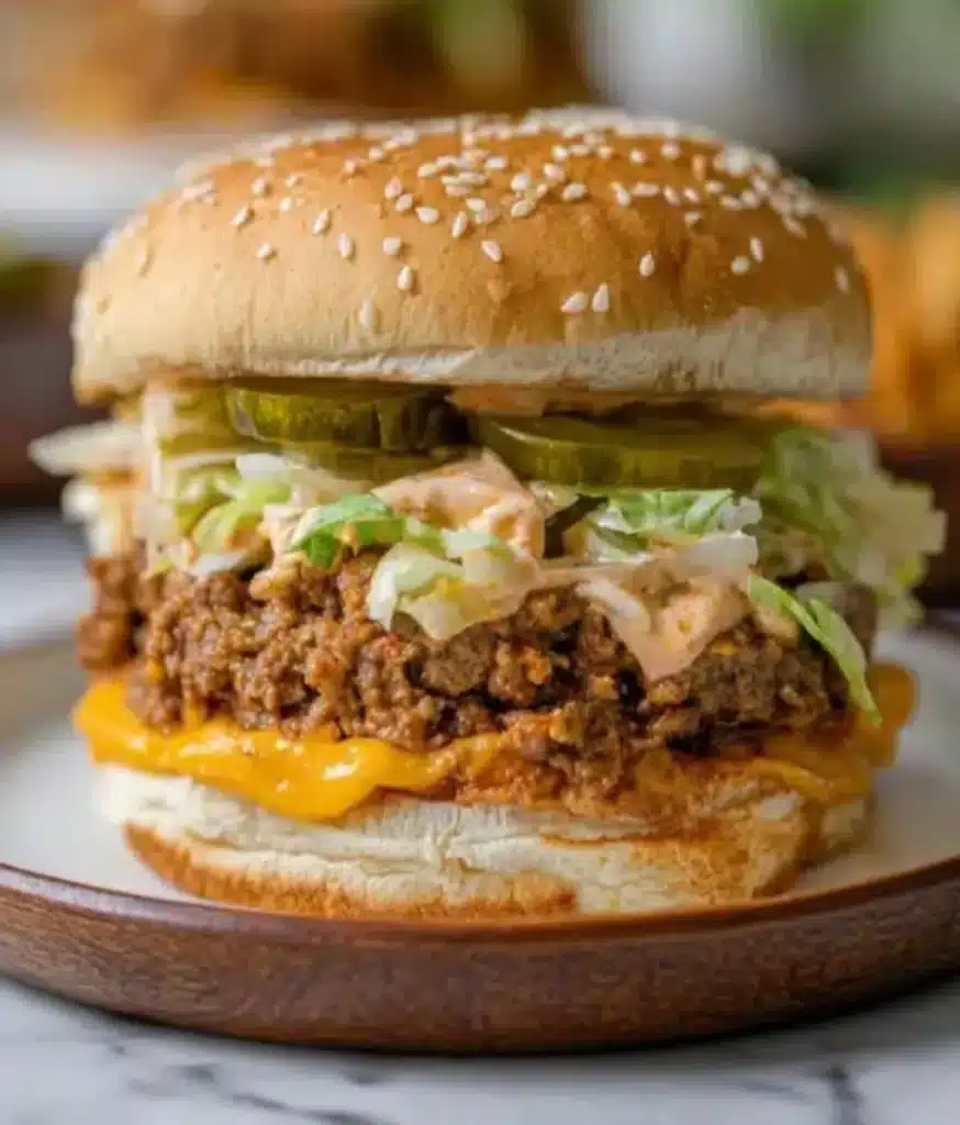 Big Mac Sloppy Joes