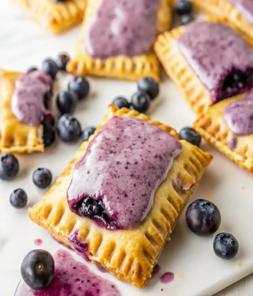 Homemade Blueberry Pop Tarts