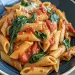 Creamy Tomato Spinach Pasta Creamy Tomato Spinach Pasta Creamy Tomato Spinach Pasta
