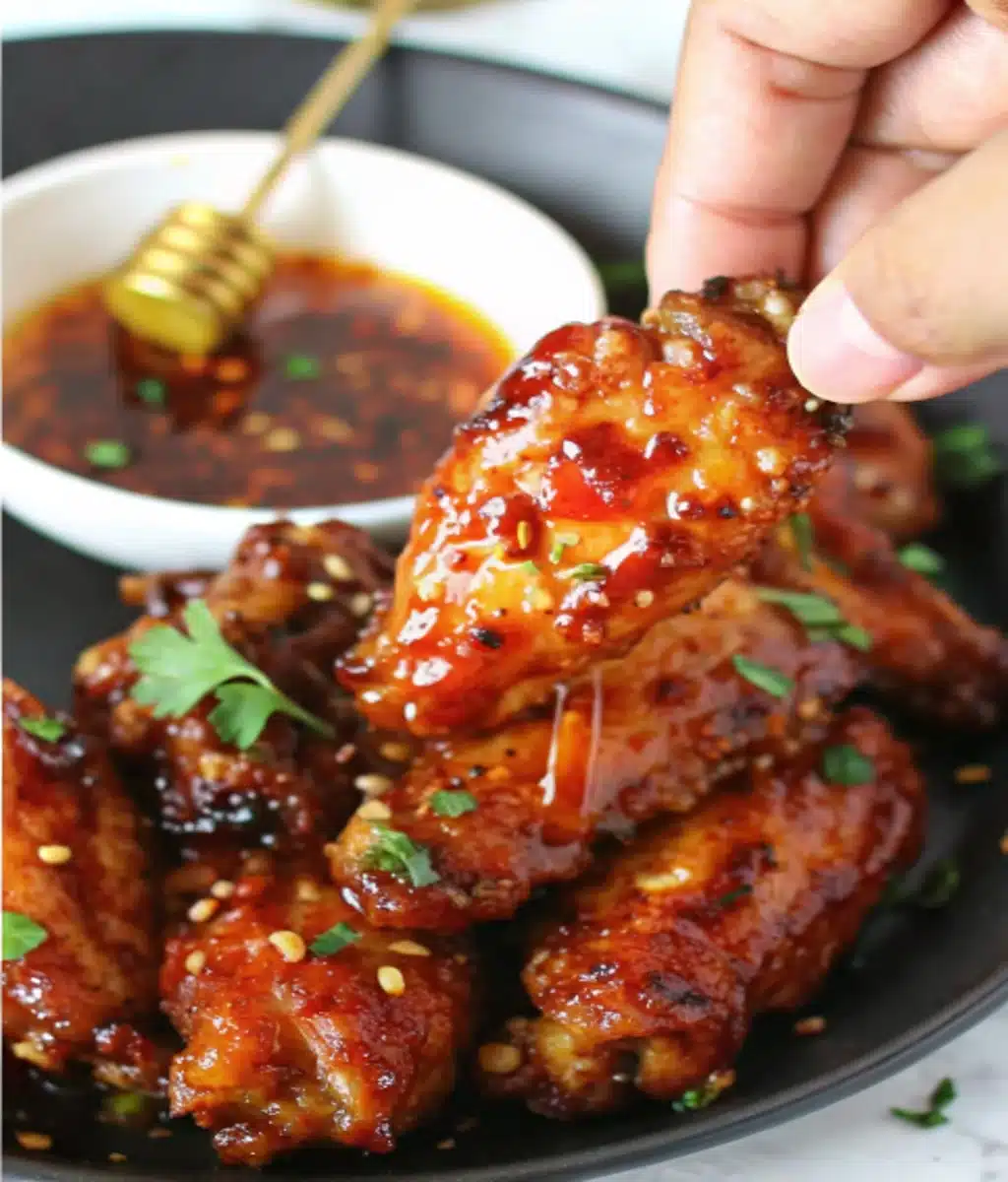 Hot Honey Chicken Wings Hot Honey Chicken Wings Hot Honey Chicken Wings