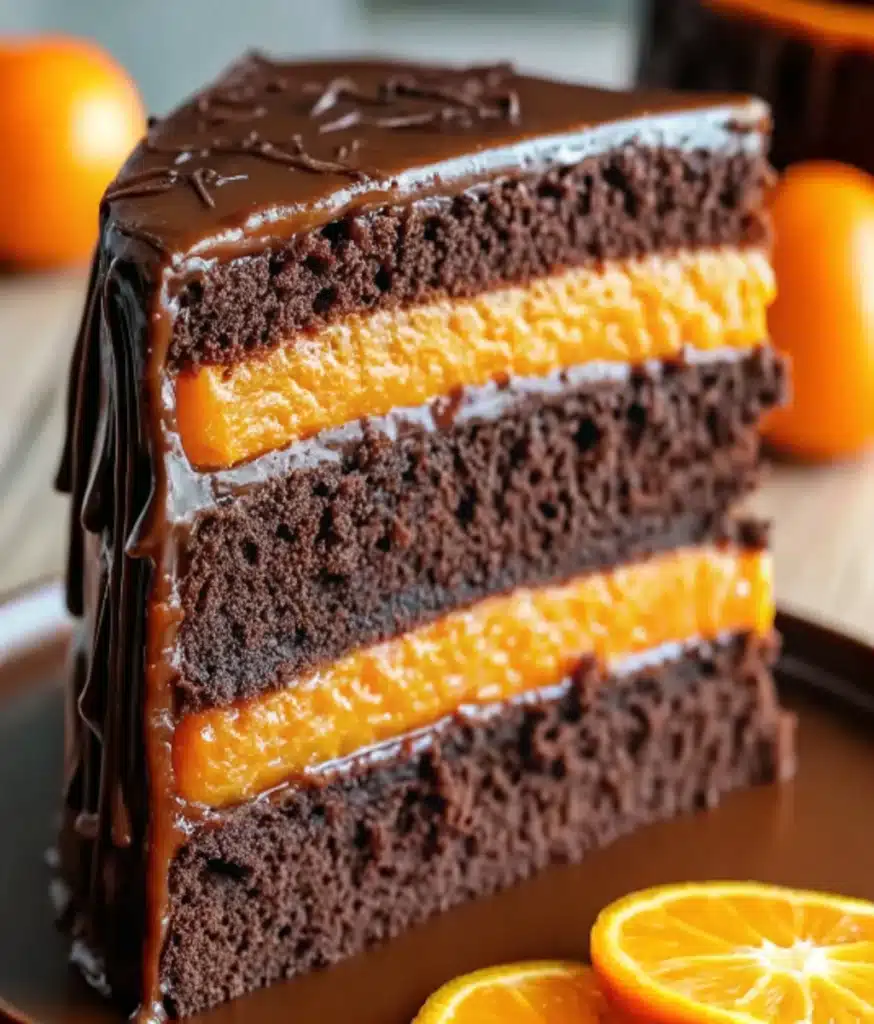 Chocolate Orange Layer Cake