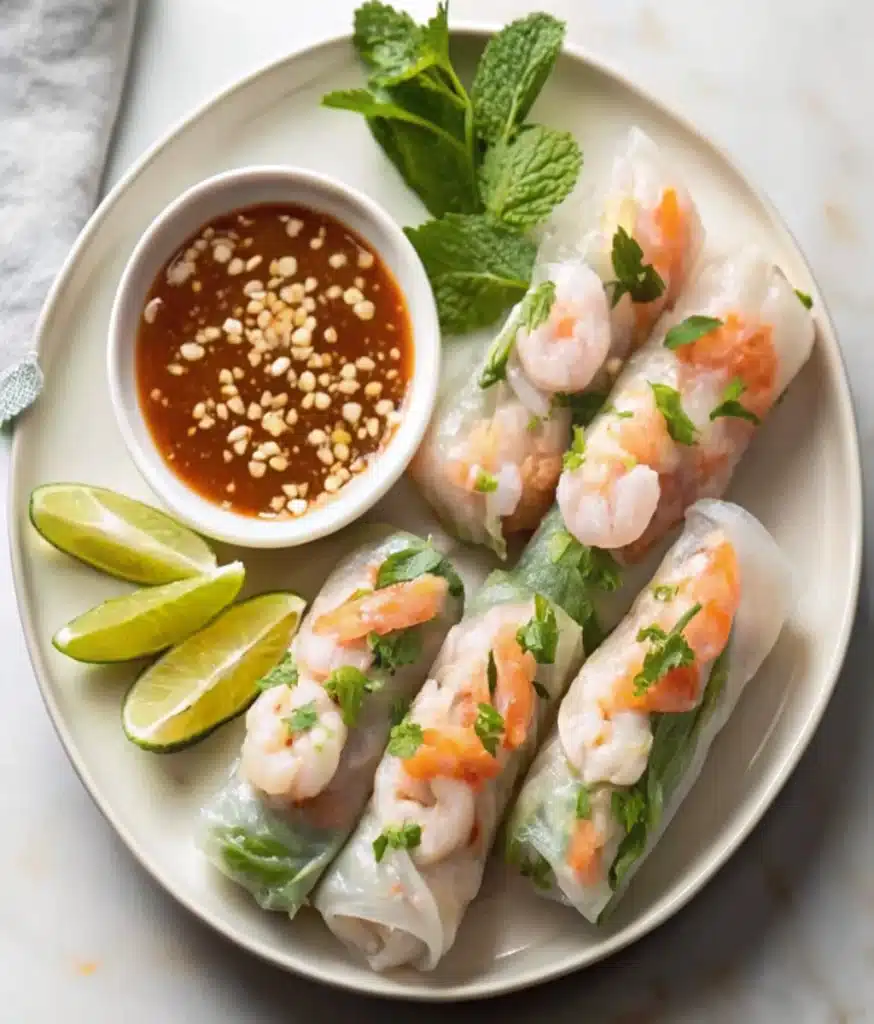 Fresh Vietnamese Spring Rolls