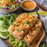 Shrimp Spring Rolls With Peanut Sauce Shrimp Spring Rolls With Peanut Sauce Shrimp Spring Rolls With Peanut Sauce