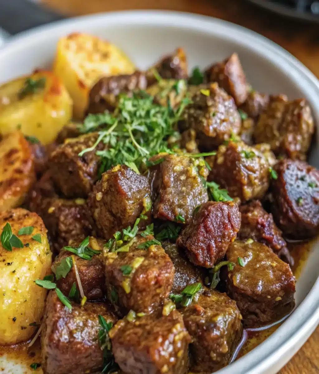 High Protein Slow Cooker Garlic Butter Beef Bites High Protein Slow Cooker Garlic Butter Beef Bites High Protein Slow Cooker Garlic Butter Beef Bites