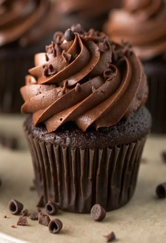 Ultimate Double Chocolate Cupcakes