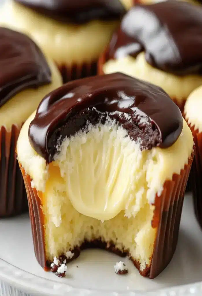 Boston Cream Pie Cupcakes Boston Cream Pie Cupcakes Boston Cream Pie Cupcakes