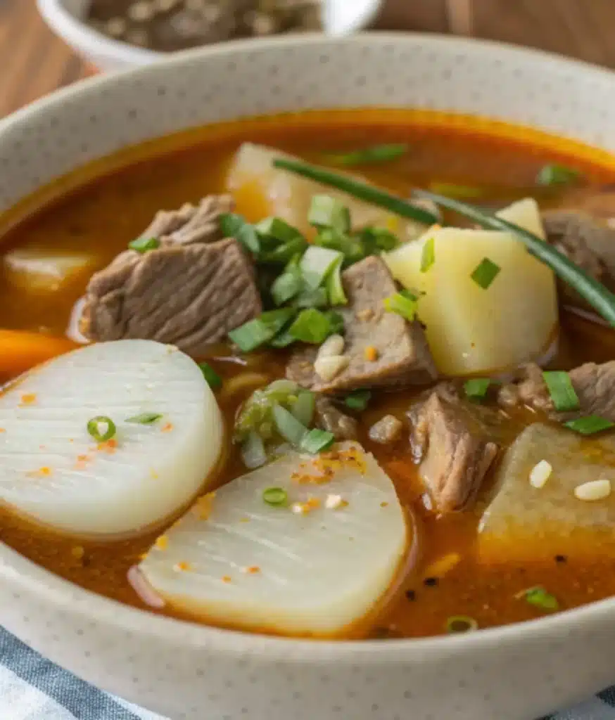 Tasty Korean Winter Soup