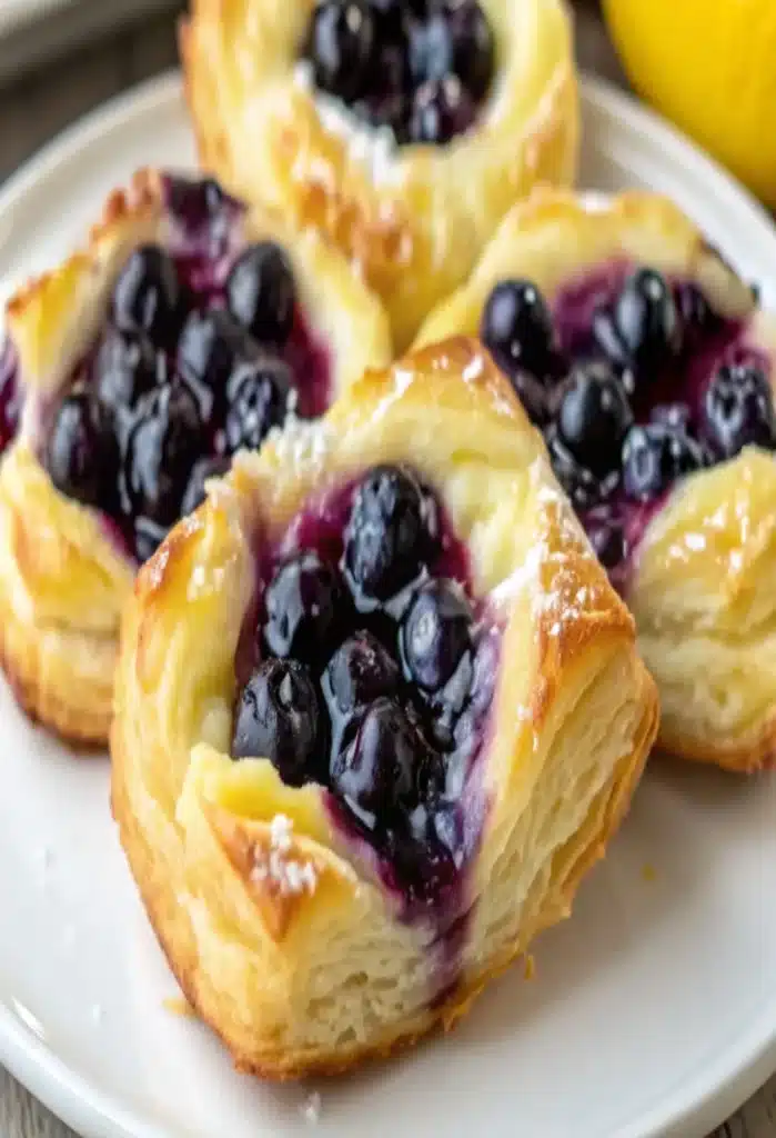 Blueberry Lemon Danish