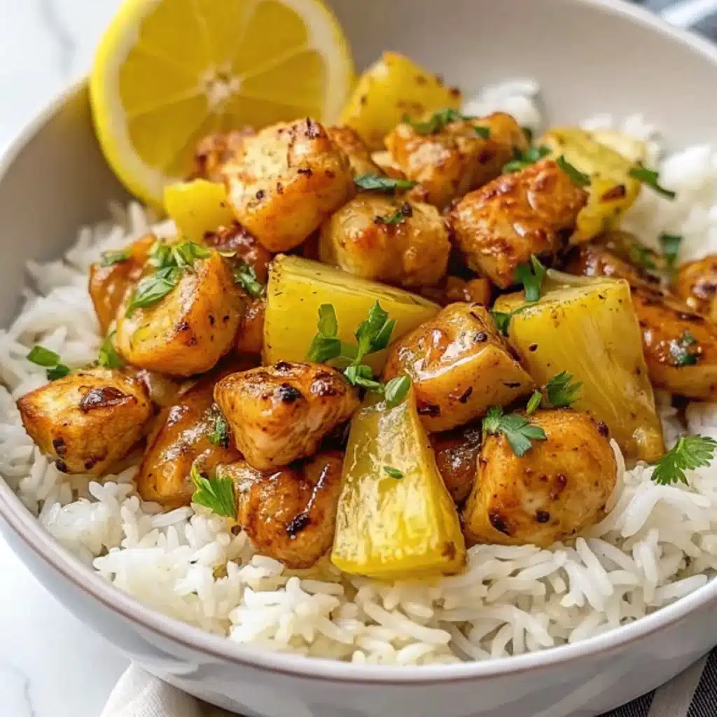 Easy Pineapple Chicken with Rice