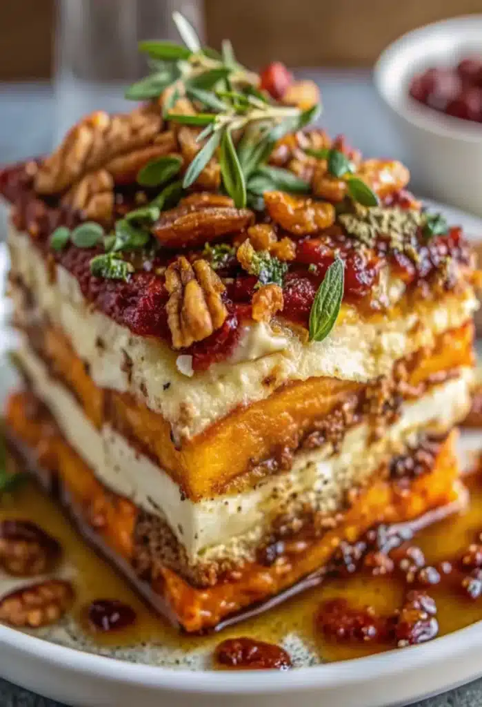Layered Sweet Potato Lasagna